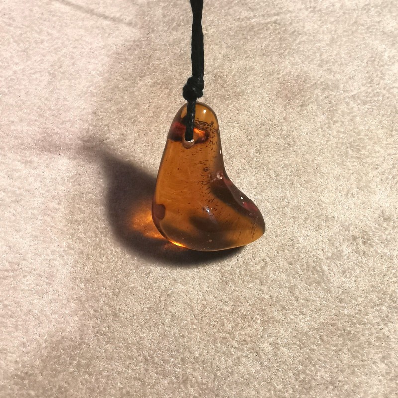 Ambre du Mexique - pendentif pièce unique 11